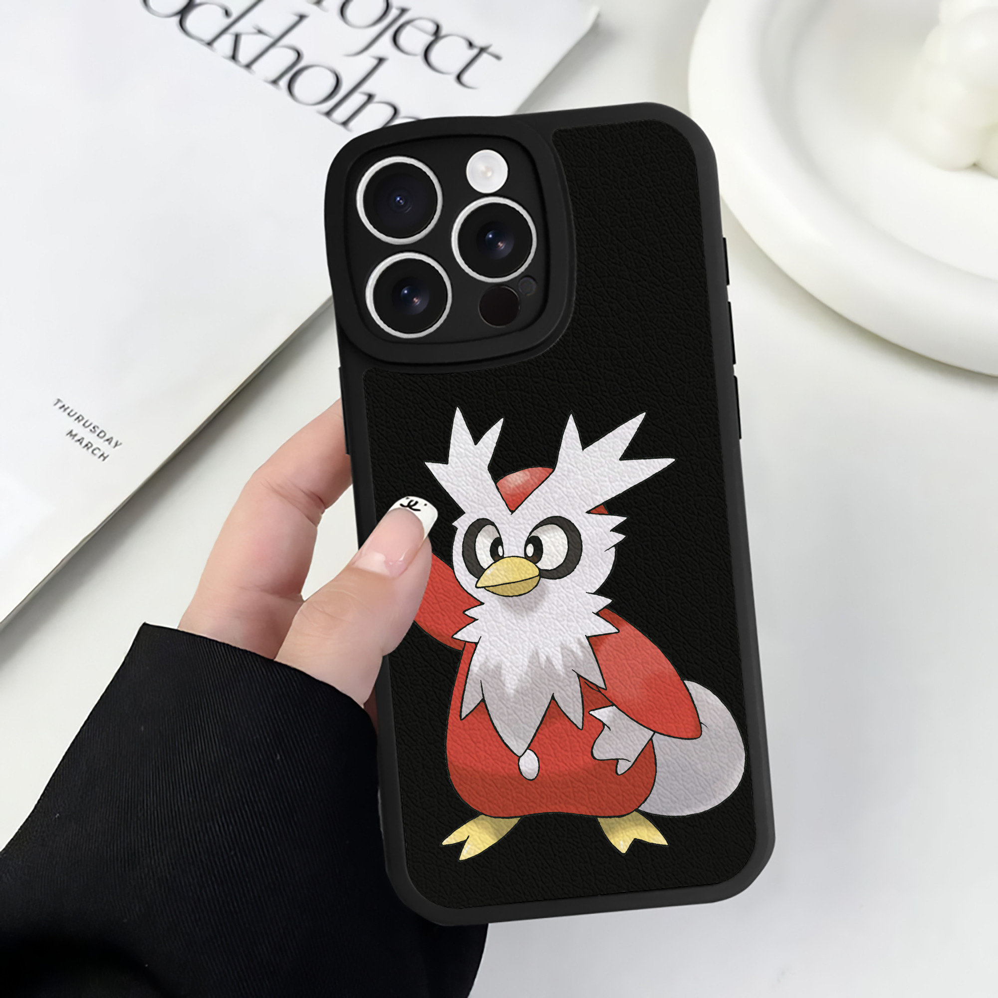 （画像用） ポケットモンスター Pokémon 【iPhone 16シリーズ対応】シリコンスマホケース（レザー調） 材質：シリコン